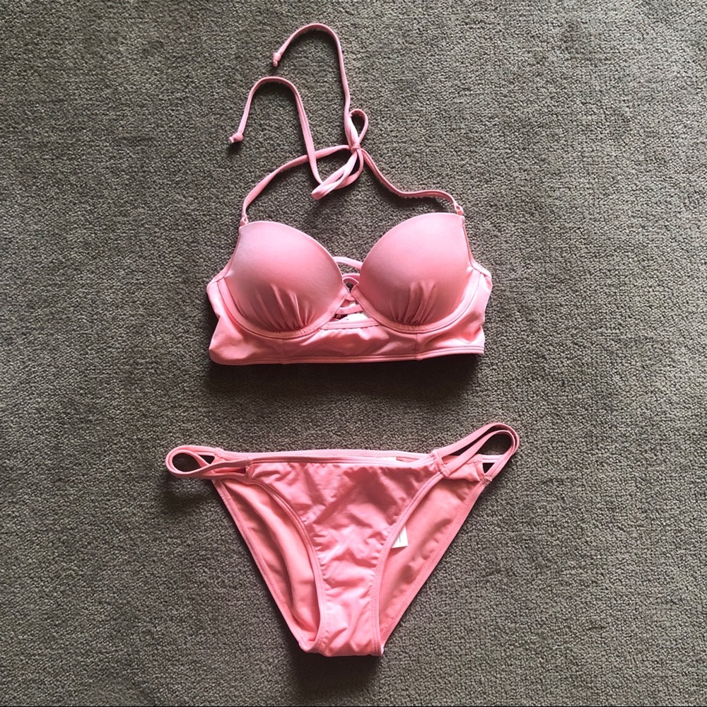 A&F Pink Bikini Set